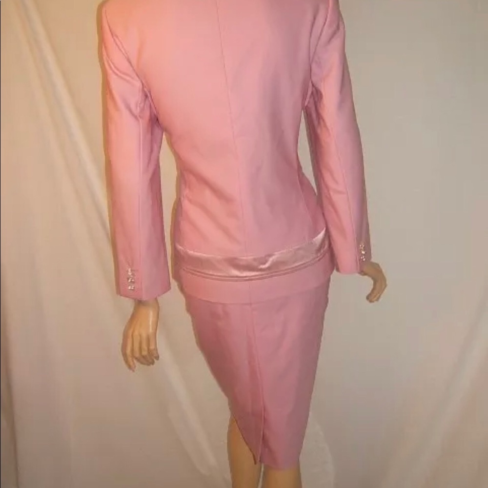 ESCADA Women 38/6/M TUXIDO SILK WOOL 2 Front Buttons Blazer/Skt Suit. Stunning!! - Picture 9 of 13